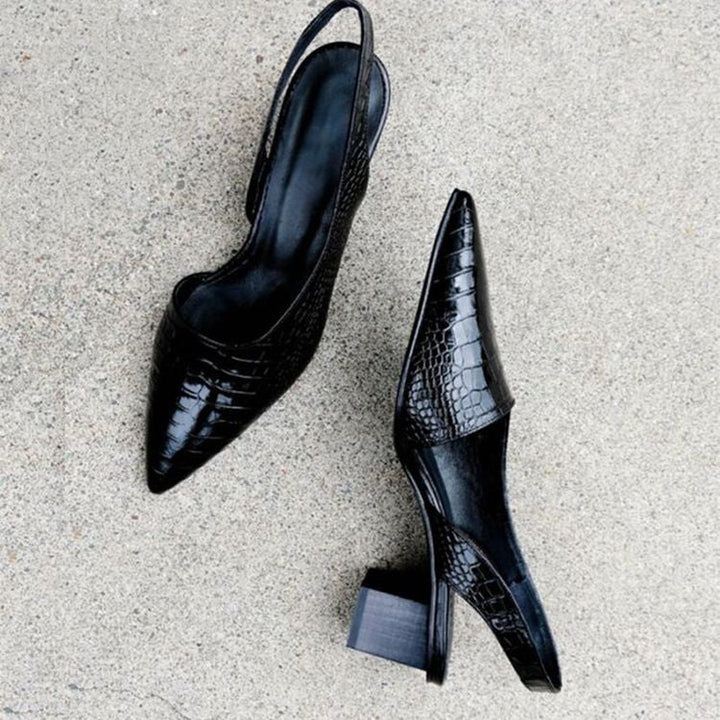 Odette | Wide Fit Block Heel