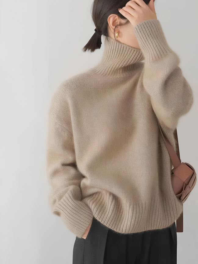 Yeke - Cozy Turtleneck Sweater