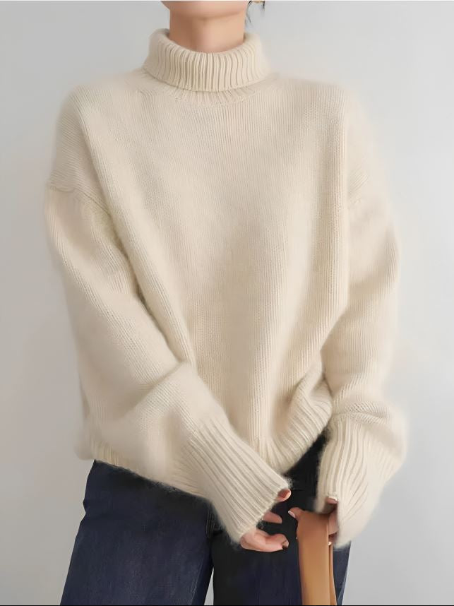 Yeke - Cozy Turtleneck Sweater