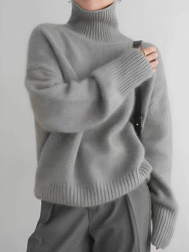 Yeke - Cozy Turtleneck Sweater
