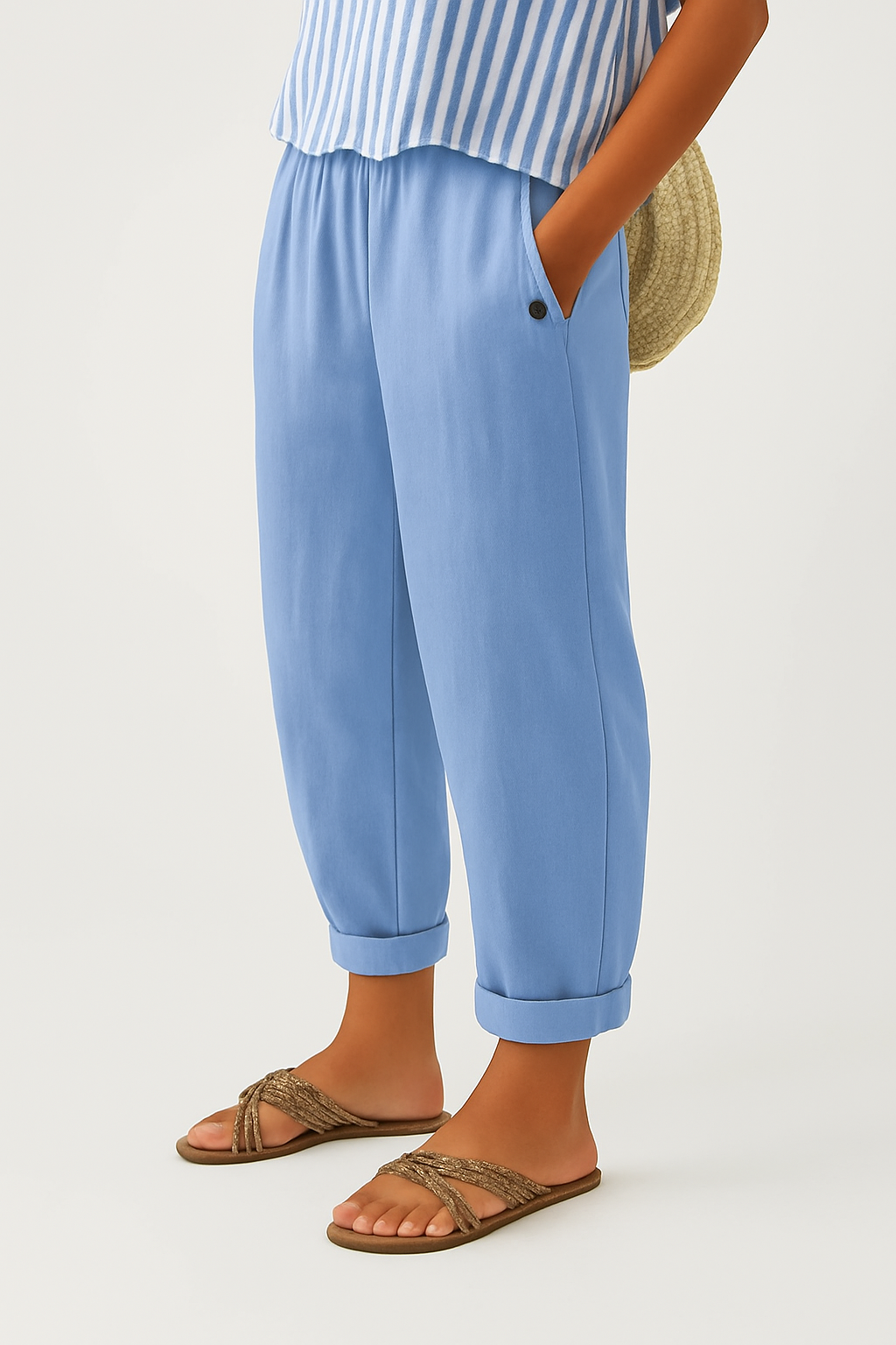 Noraya | Timeless Plain Everyday Pants