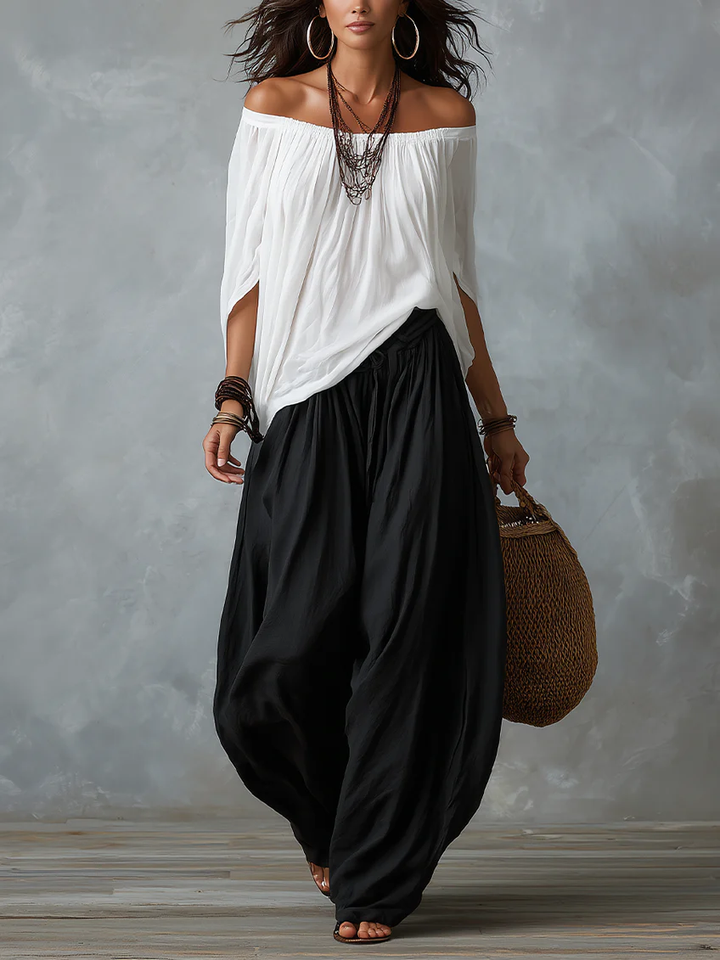 Tiziana | Boho Set with Balloon Pants
