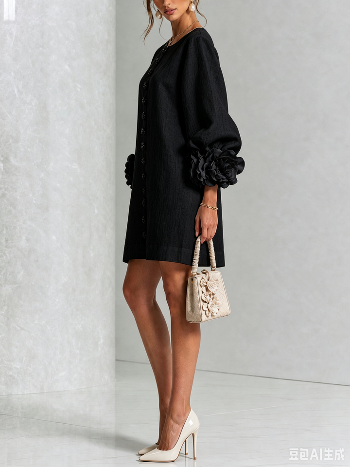 Anouk | Floral Button-Down Dress