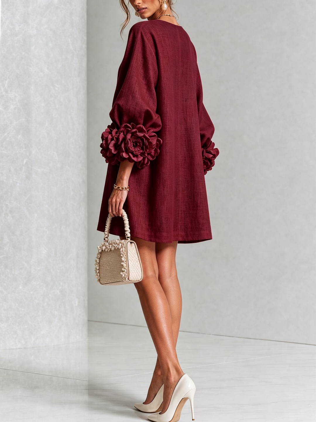 Anouk | Floral Button-Down Dress