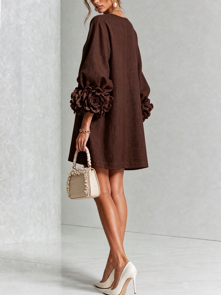 Anouk | Floral Button-Down Dress