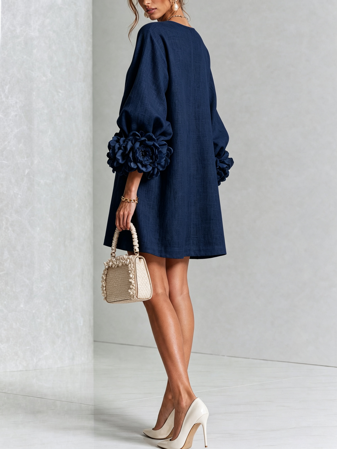 Anouk | Floral Button-Down Dress