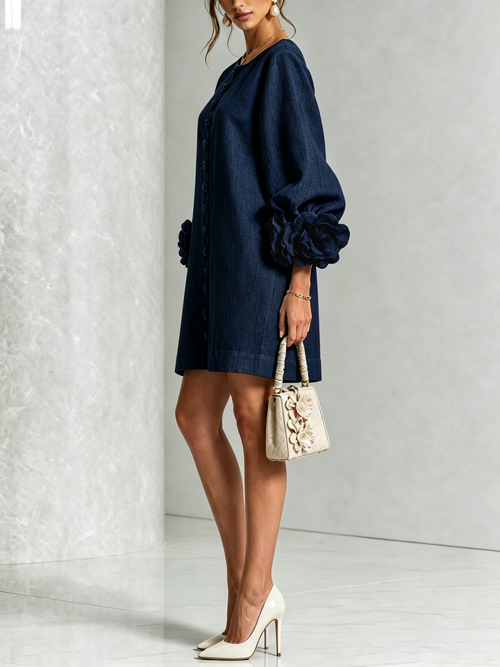 Anouk | Floral Button-Down Dress