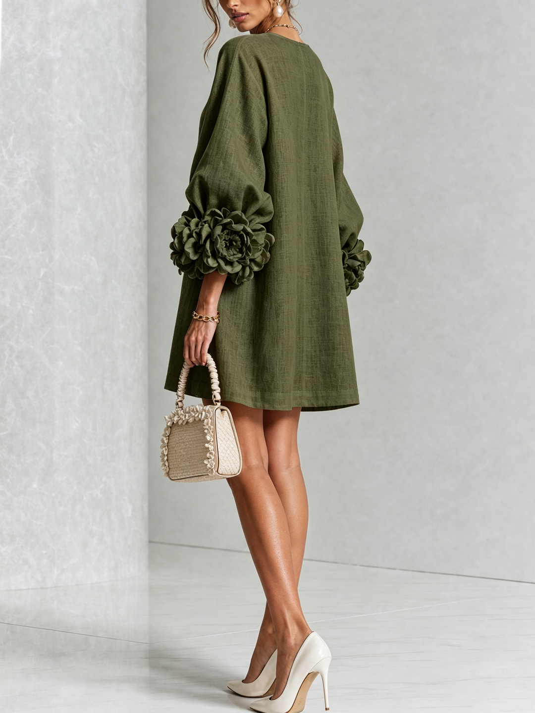 Anouk | Floral Button-Down Dress