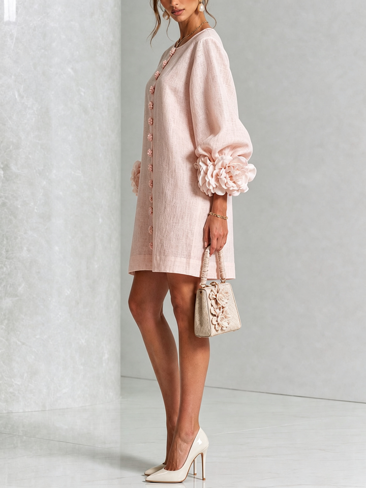 Anouk | Floral Button-Down Dress
