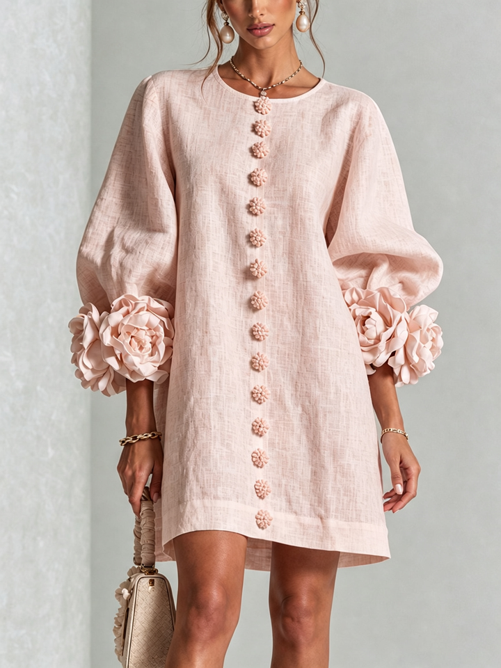Anouk | Floral Button-Down Dress