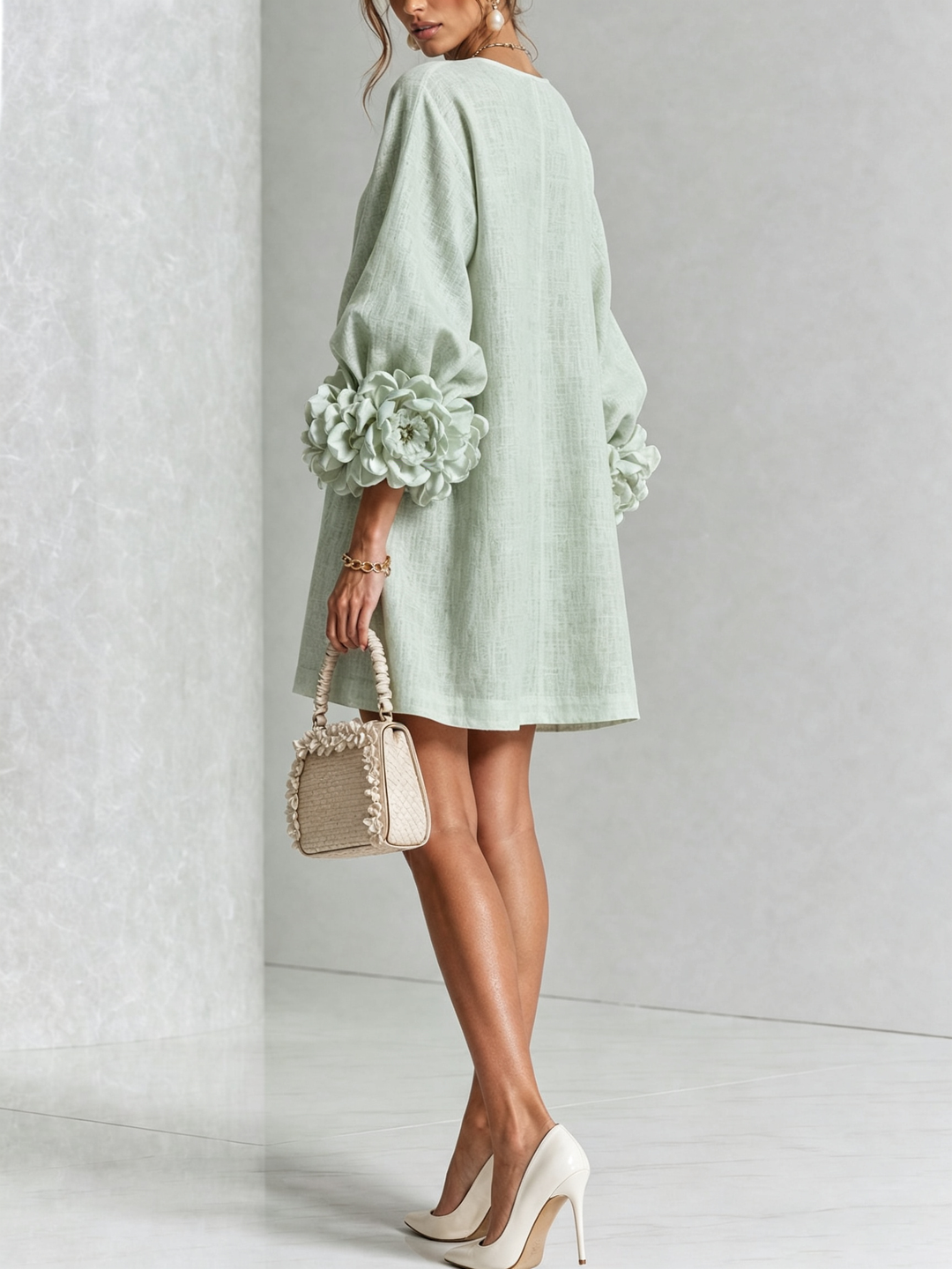 Anouk | Floral Button-Down Dress