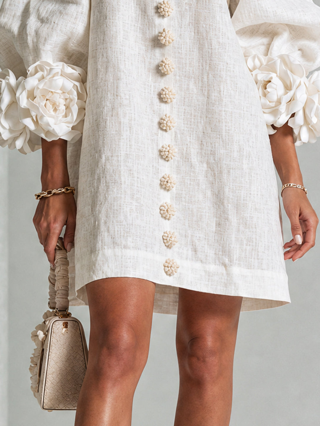 Anouk | Floral Button-Down Dress