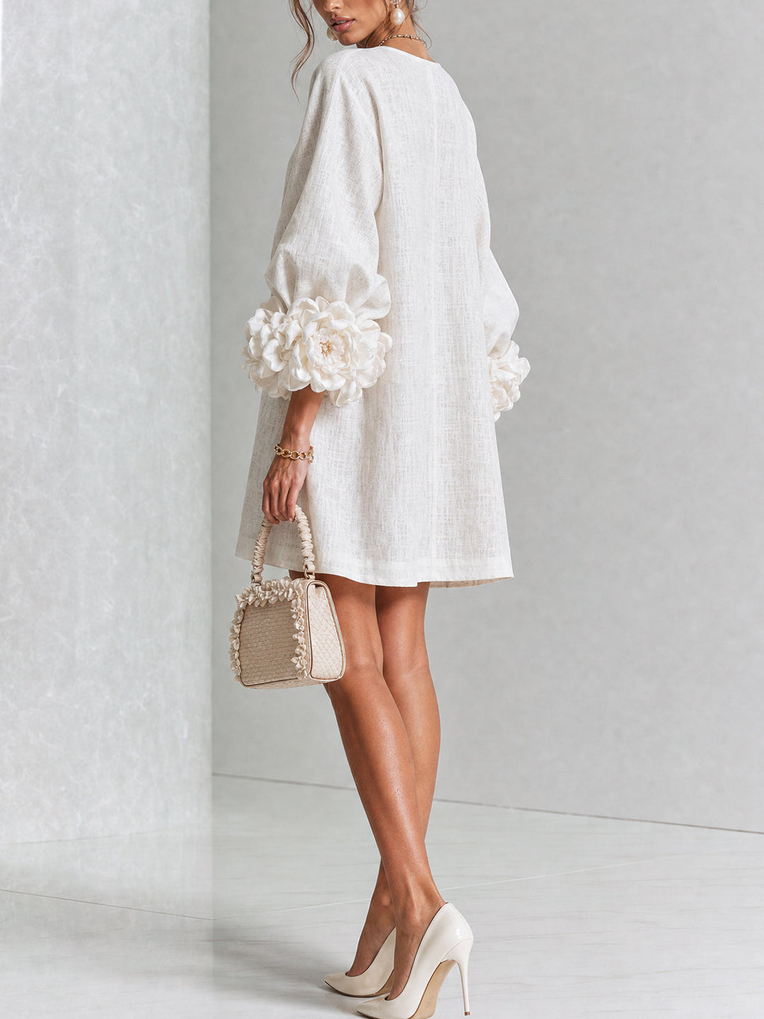 Anouk | Floral Button-Down Dress