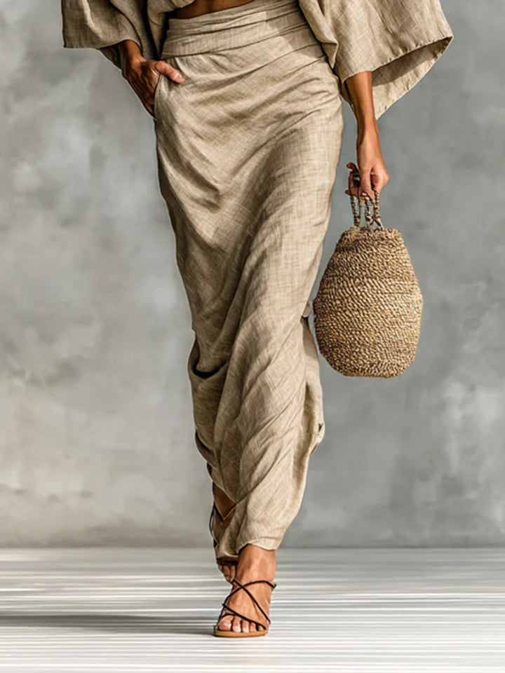 Giulia | Elegant two-piece set with skirt