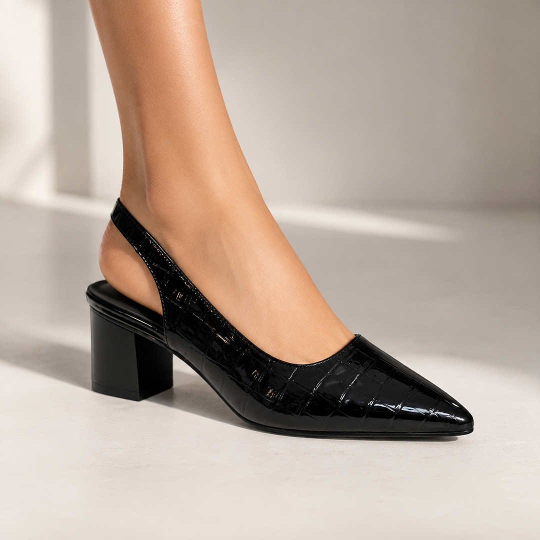 Odette | Wide Fit Block Heel