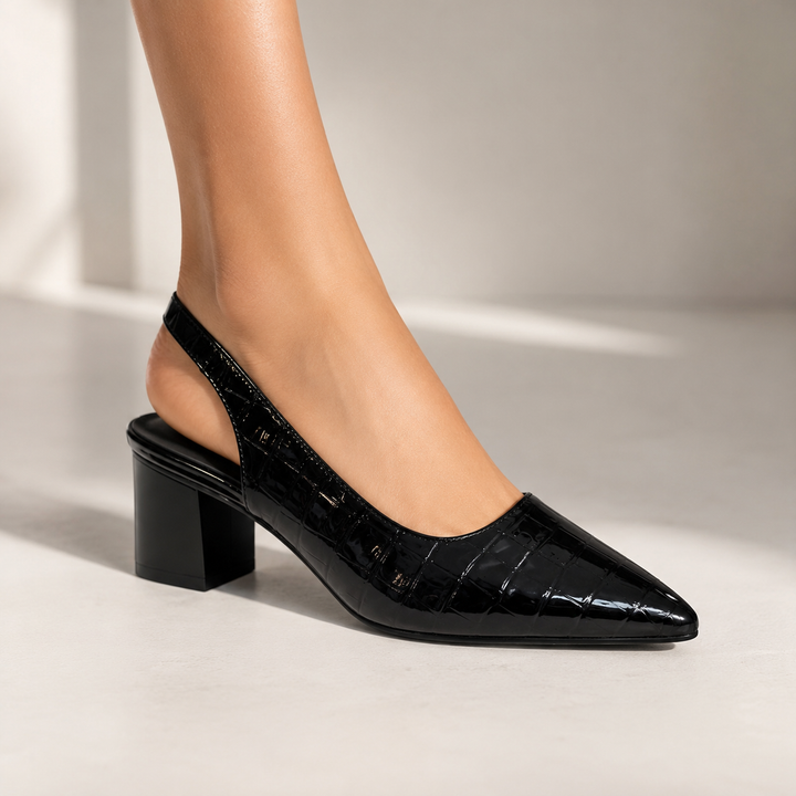 Odette | Wide Fit Block Heel