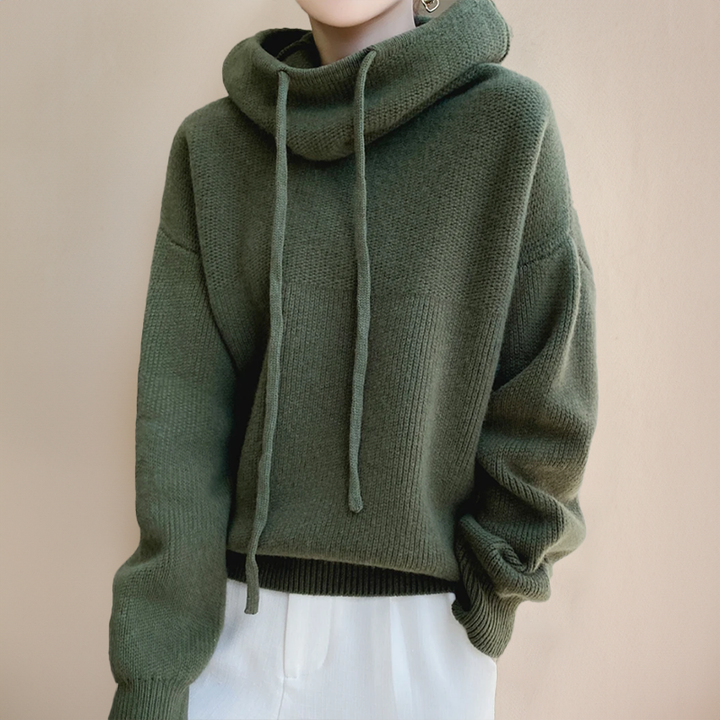 Lotte - Cowl Neck Hoodie