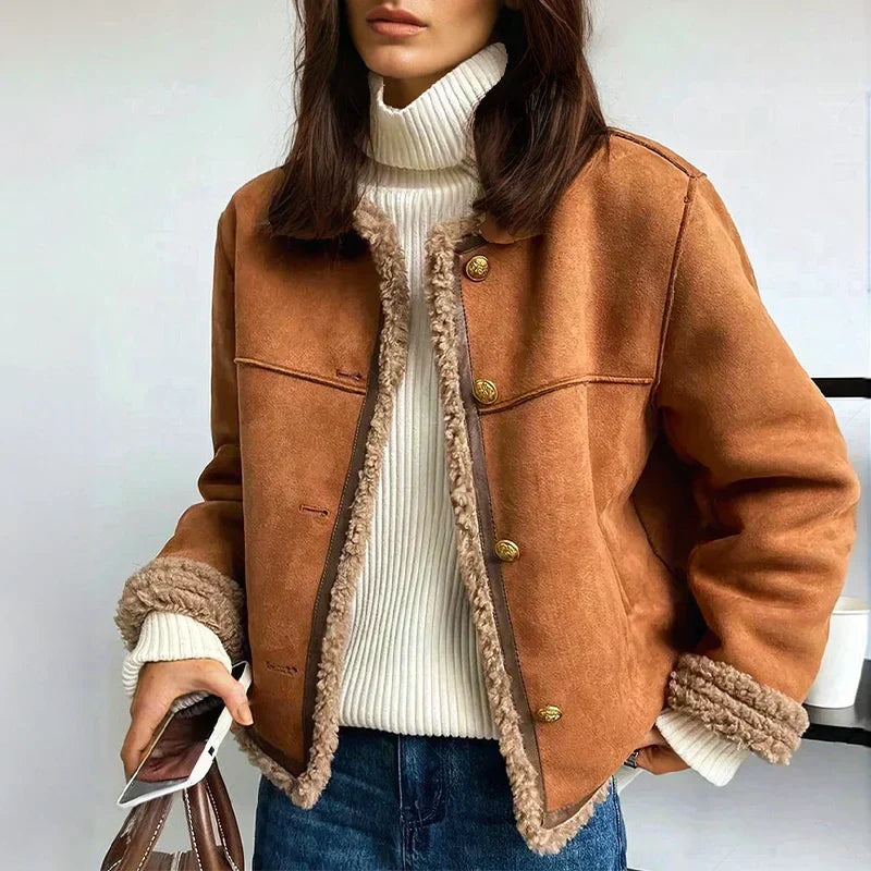 Brittany™ - Genuine Sheepskin Jacket