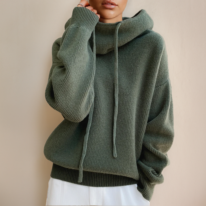 Lotte - Cowl Neck Hoodie