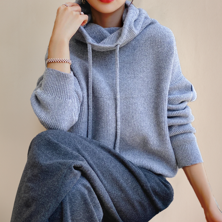 Lotte - Cowl Neck Hoodie