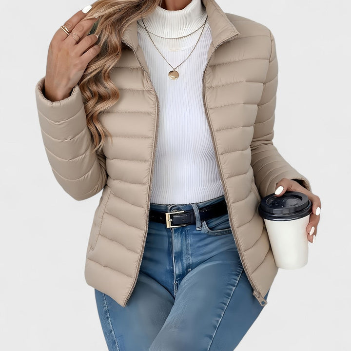 Astrid | Longline Jacket with Collar