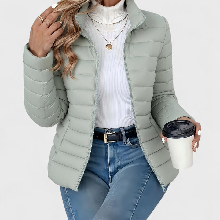 Astrid | Longline Jacket with Collar