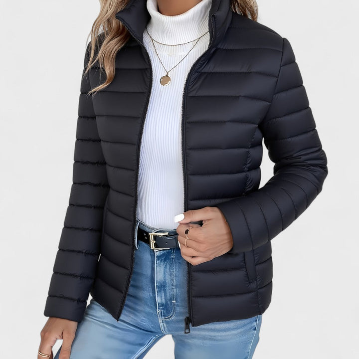 Astrid | Longline Jacket with Collar