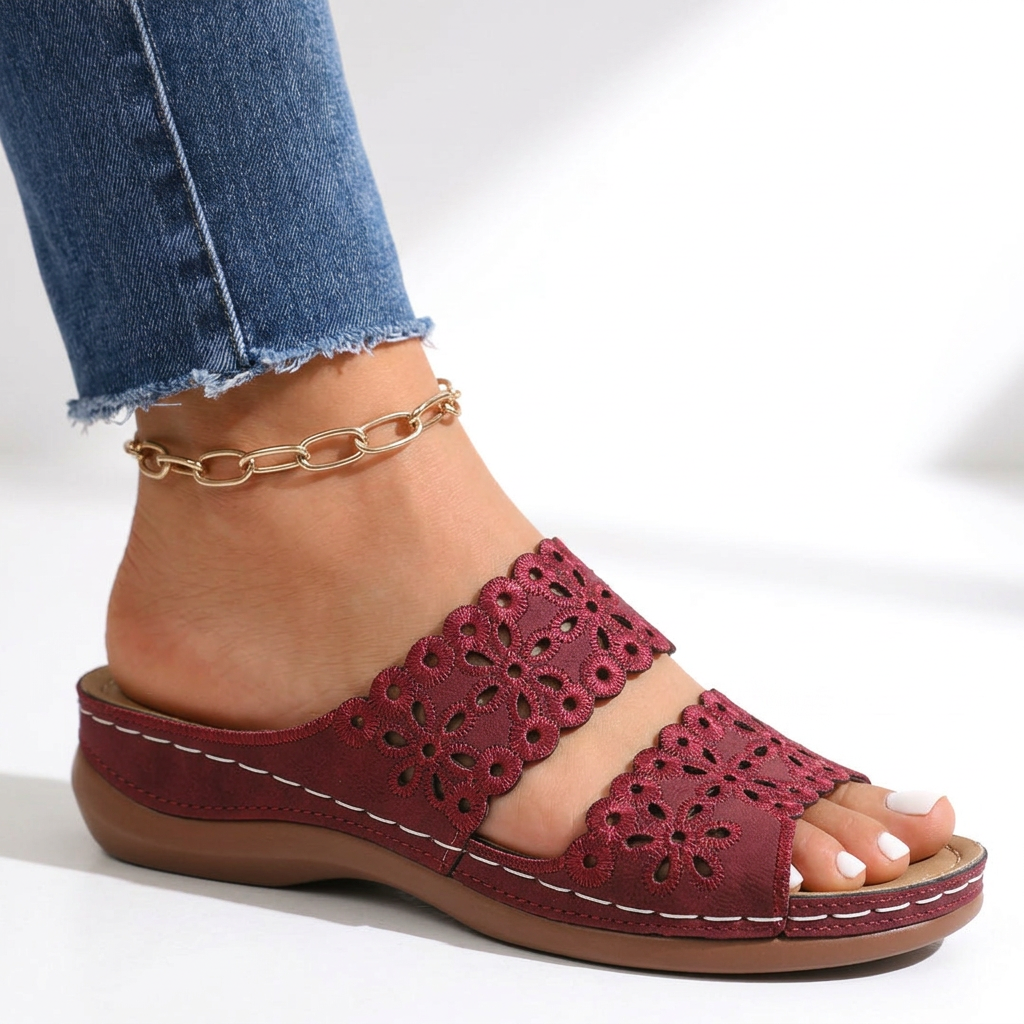 SERINA FLORAL SANDAL