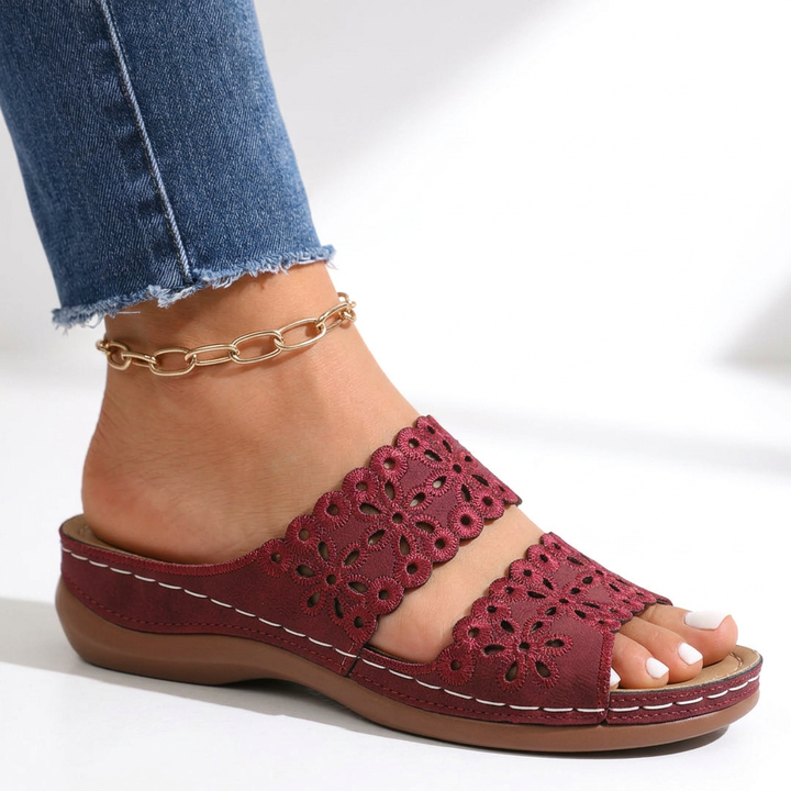 SERINA FLORAL SANDAL