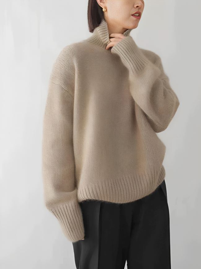 Yeke - Cozy Turtleneck Sweater
