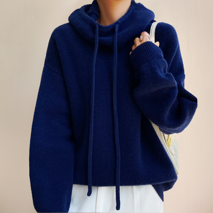 Lotte - Cowl Neck Hoodie