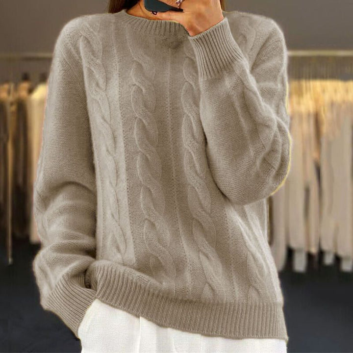 Jennie - Warm Knitted Sweater
