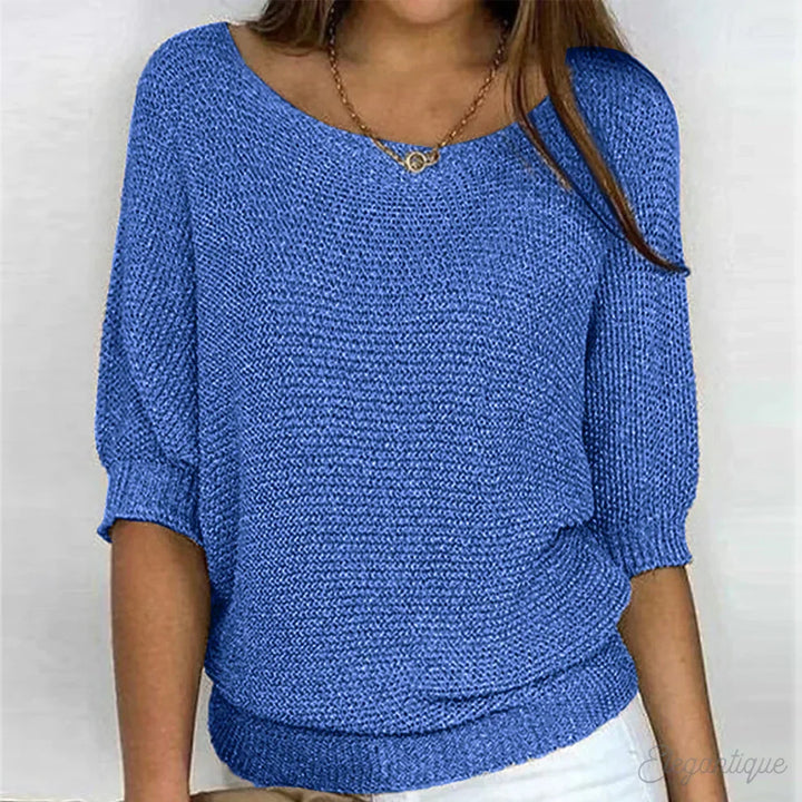 Georgia - Relaxed Knit Top