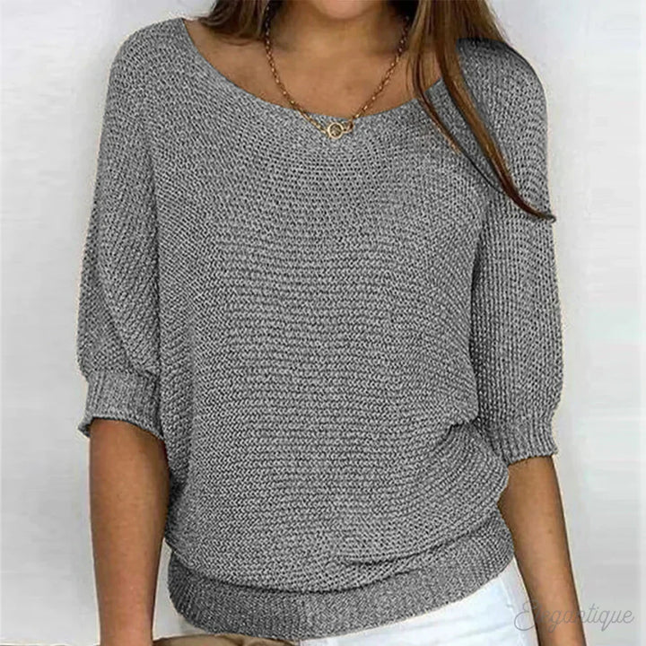 Georgia - Relaxed Knit Top