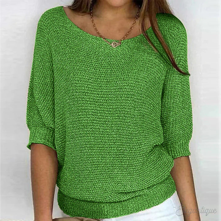 Georgia - Relaxed Knit Top